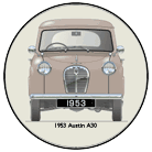 Austin A30 4 door saloon 1953 version Coaster 6
